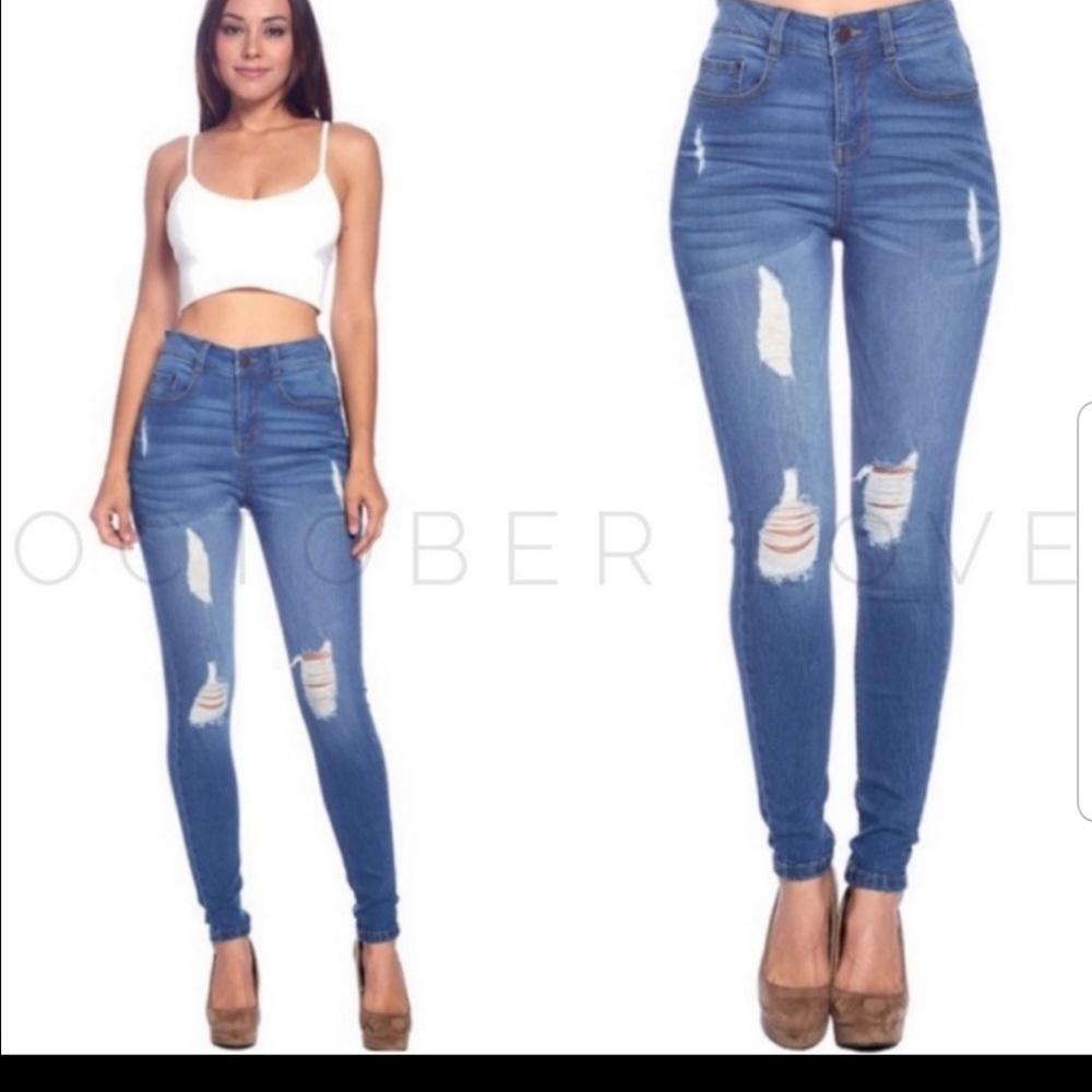 High Waisted Jean - Picture 1 of 6